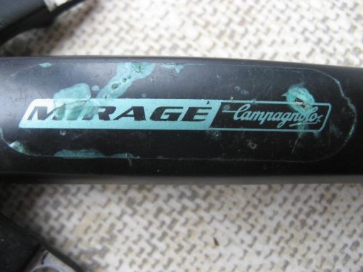 Правый велосипедный шатун Campagnolo Mirage.