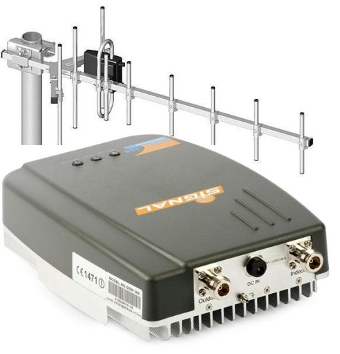 Усилитель диапазона GSM 305 при 300 м2 новой + антенне