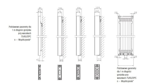 Stelrad вертикальный декоративный радиатор VERTEX STYLE V22 2000x400 вертикальные полосы