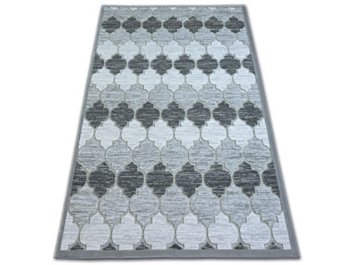 Yazz 80x150 Carpet Acryle Grey #AT1900