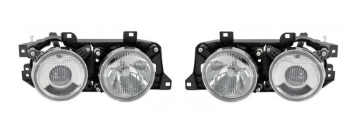 REFLEKTOR LAMPA PRZÓD BMW 7 E32 1986- KOMPLET L+P