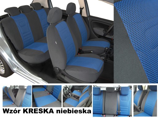 Изготовленные на заказ чехлы для автомобиля Toyota AVENSIS II