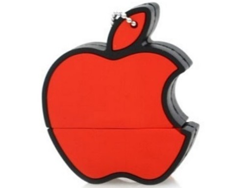 PENDRIVE USB 16 GB IPHONE JABŁKO CZERWONE APPLE