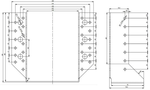 СОЕДИНИТЕЛЬ КРОНШТЕЙНА БАЛКИ WB35 120x160 СЕРТИФИКАТ