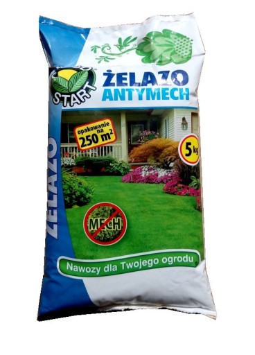 Удобрение для газона Antimoss Iron 5 кг Garden Start
