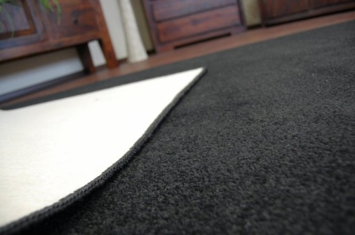 DYWAN 150x350 TRENDY czarny jednolity @64144