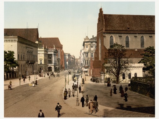 ВРОЦЛАВ Улица Свидницкая 1890 г.