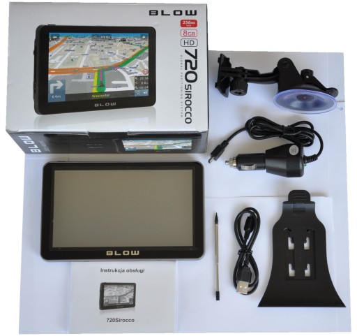 NAWIGACJA BLOW GPS720 7' MAPY EU PL BLUETOOTH AV