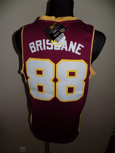 Мужская футболка для регби NRL Brisbane Broncos S новая