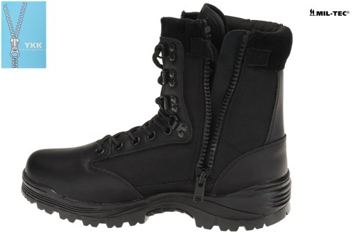 BUTY TAKTYCZNE OCHRONA SECURITY Z ZAMKIEM ykk 44