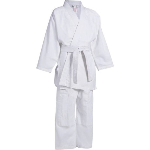 MOCNE KIMONO KARATE JUDO DLA DZIECI + PAS ROZMIARY