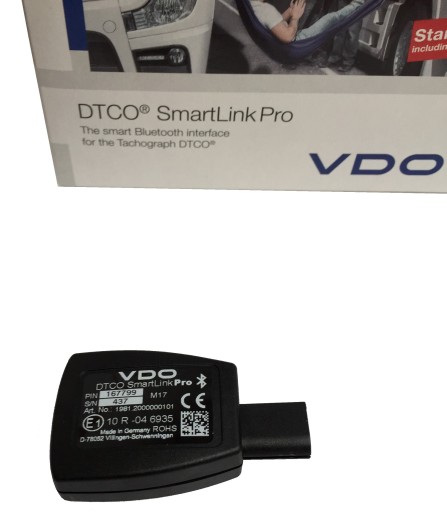 VDO DTCO SmartLink Pro Android/iOS — ТАХО-ТАЙМЕР