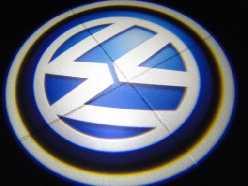 ŚWIATŁA LED POWITALNE LOGO SKODA SUPER MOCNE 2x7W