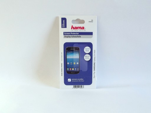 ЗАЩИТНАЯ ФОЛЬГА HAMA ДЛЯ SAMSUNG GALAXY S4 MINI (124)