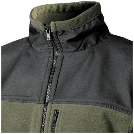 HELIKON CLASSIC ARMY Флисовая мужская толстовка оливково-зеленого/черного цвета S