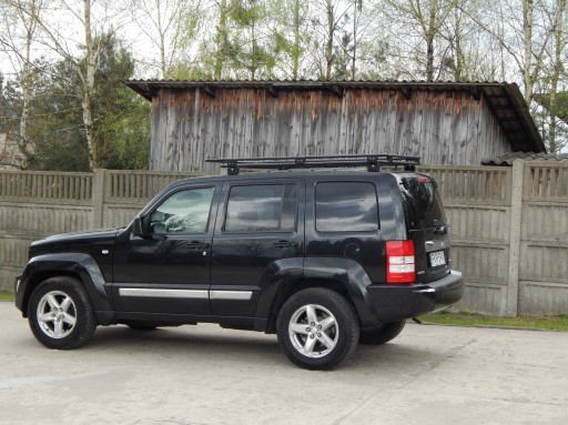 Bagażnik dachowy JEEP Cherokee/Liberty KK kosz ZS