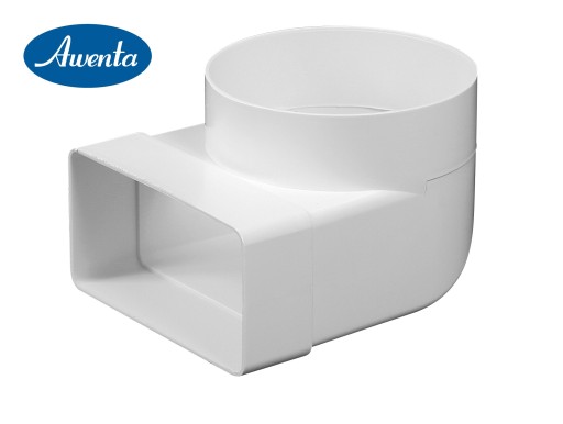 КОЛЕНО СОЕДИНИТЕЛЬНОЕ КАНАЛЬНОЕ AWENTA 60x120 KP120-23