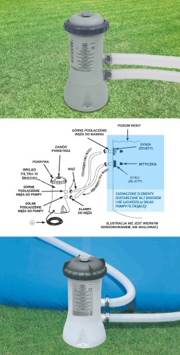 Фильтр-насос для бассейна 3785 л/ч для бассейна 28638