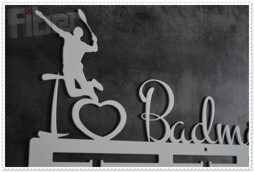 Wieszak na medale - BADMINTON - model 1038