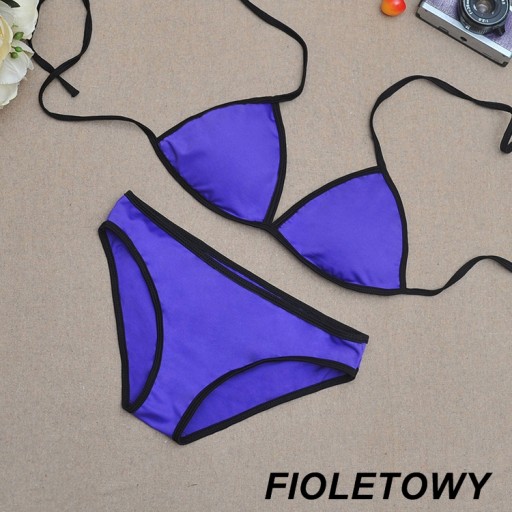 STRÓJ KĄPIELOWY BIKINI STRAPS SEXY BRA KOLORY 039