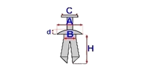 СКРЕПЛЕНИЕ КОЛЕСНЫХ АРОК КРЫШЕК PEUGEOT 307 406 508