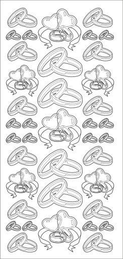 НАКЛЕЙКИ СВАДЕБНЫЕ НАКЛЕЙКИ №JO-112