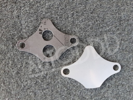 2 Пробка EGR OPEL 1.4 1.6, пробка сверху клапана