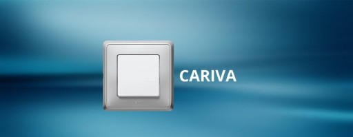 РОЗЕТКА CARIVA 2x2P+Z БЕЛАЯ (773618)