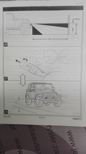 ФАРЫ ПЕРЕДНИЕ JEEP WRANGLER JK 07-10 MOPAR ORG