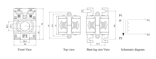 BCT5021-100A/1A 0,5% Трансформатор тока