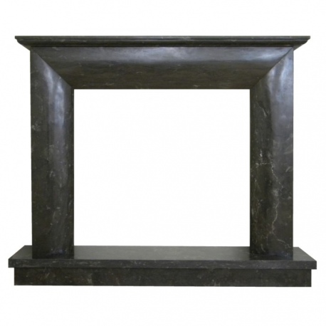 Portal kominkowy 151 czarny marmur Nero Marquina