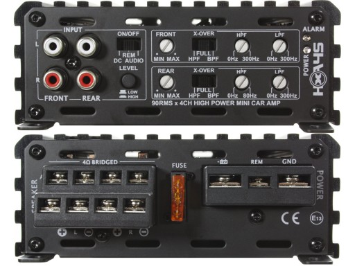 Excursion HXA-45 - 4-канальный автомобильный усилитель 4х90Вт SUBA BRIDGE