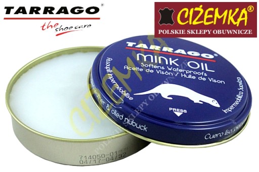 ПАСТА ДЛЯ ОБУВИ TARRAGO MINK OIL FAT HIT