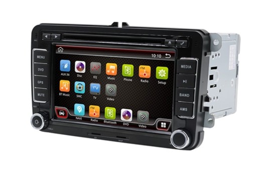 Магнитола 7 дюймов Android 12 VW GPS navi wifi Golf PL