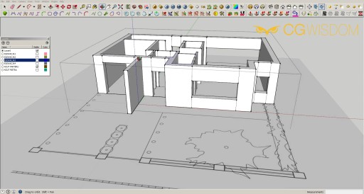 КУРС ВИЗУАЛИЗАЦИИ АРХИТЕКТУРЫ - SKETCHUP + VRAY