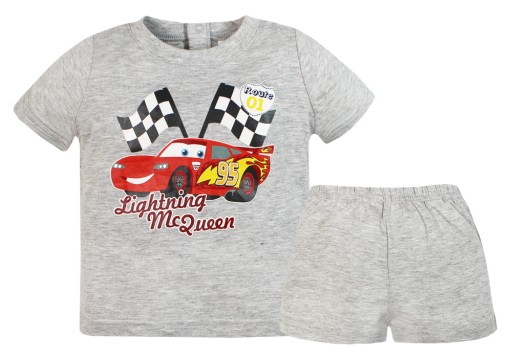 CARS ZESTAW DZIECIĘCY SPODENKI T-SHIRT 68CM 6M-SC