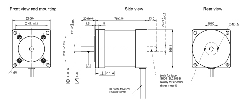НОВЫЙ шаговый двигатель SH5618L2308-A РАСПРОДАЖА!