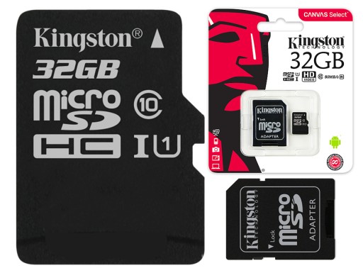 КАРТА ПАМЯТИ Kingston 32 ГБ MICRO SD класс 10 UHS