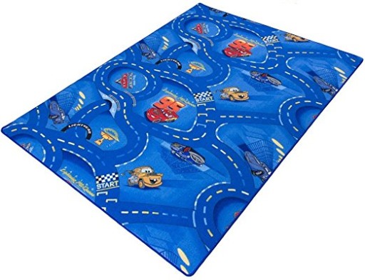 Disney Cars Rug 200x200 городские улицы 4 цвета