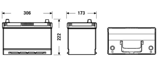 АККУМУЛЯТОР VARTA BLUE G7 95Ач 830А