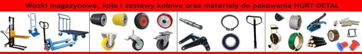 Wózek bramowy 5-rolek stały bez regulacji 70x70x4