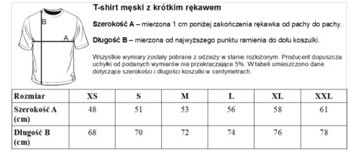 KOSZULKA T-shirt z nadrukiem napisem OCHRONA - M