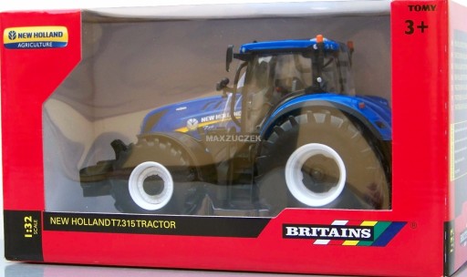 Трактор TOMY Britains 43149A1 New Holland T7.315 1:32