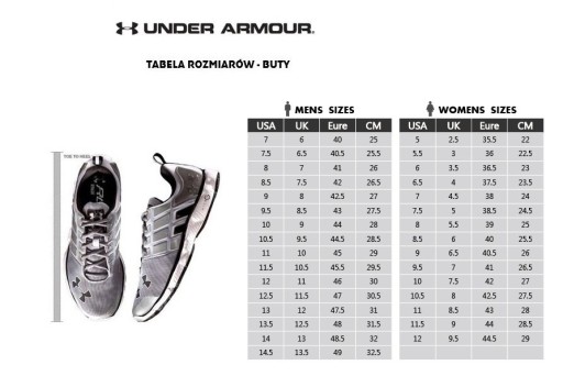 Кроссовки для бега UNDER ARMOR VANTAGE GYM 45