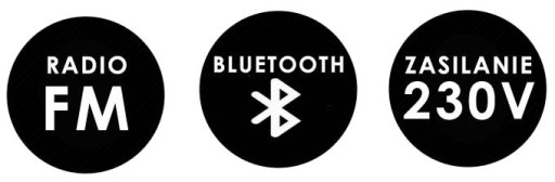 TEZ RADIO ŁAZIENKOWE KUCHENNE Z BLUETOOTH UP.5