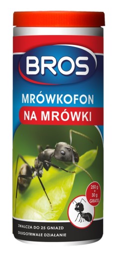 BROS ANTS PHONE 250Г ЭФФЕКТИВНЫЕ ГРАНУЛЯТЫ ДЛЯ МУРАВЬЕВ