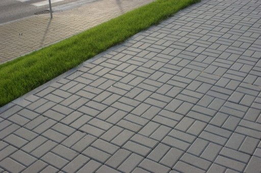 ŚL Kostka Brukowa HOLLAND / PROSTOKĄT 8 cm SZARY