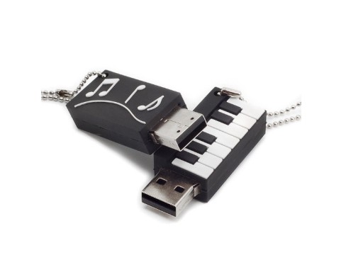 USB-ПЕРЕДНИК 8 ГБ ОРГАНИЧЕСКАЯ КЛАВИАТУРА + МУЗЫКА + БРЕЛОК