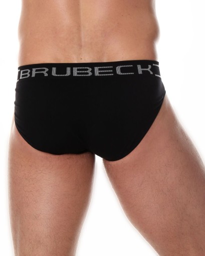Brubeck męskie majtki slipy oddychające CZARNY -XL