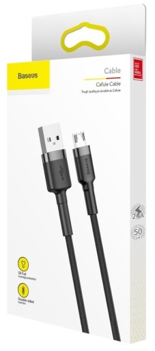 КАБЕЛЬ BASEUS FAST USB TO USB ТИПА MICRO БЫСТРАЯ ЗАРЯДКА 1,5 А, 2 М